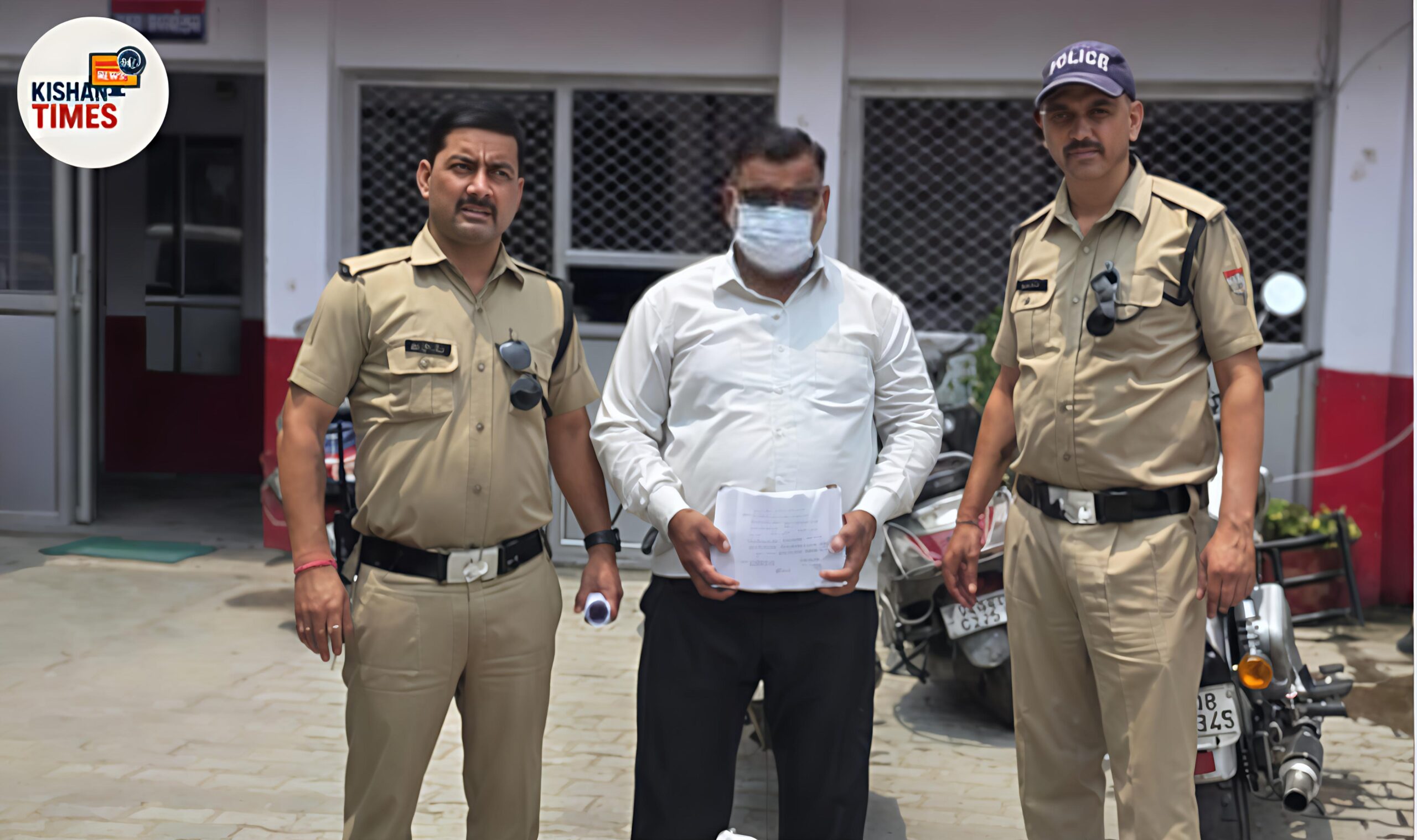 ज्वालापुर पुलिस द्वारा पकड़ा गया शराब तस्कर