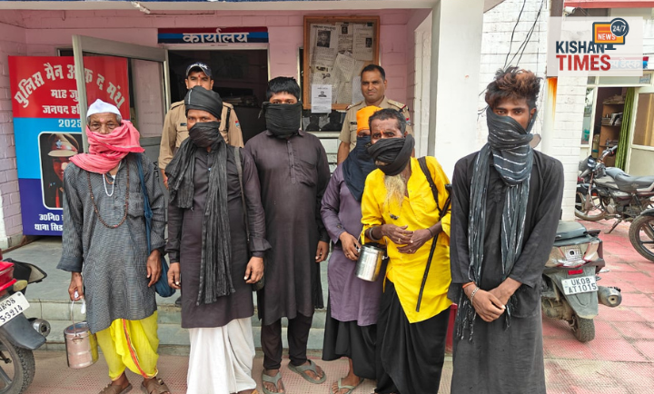हरिद्वार पुलिस ऑपरेशन कालनेमी के तहत पकड़े गए भेषधारी बाबा