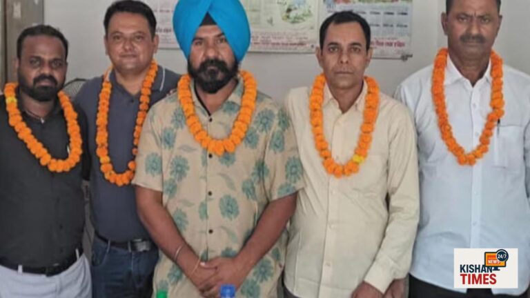 "राजकीय वाहन चालक संघ हरिद्वार बैठक में नवनिर्वाचित अध्यक्ष महावीर सिंह"