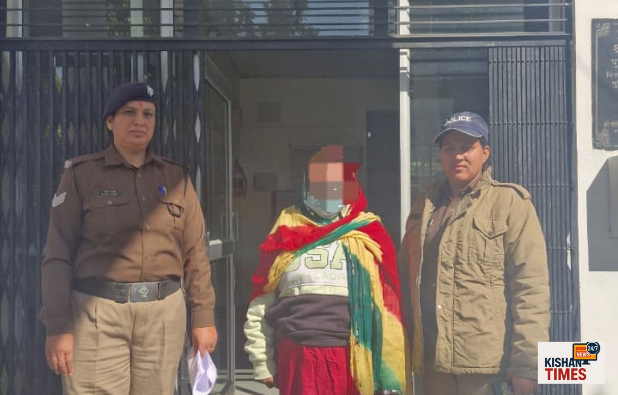 हरिद्वार पुलिस टीम द्वारा दहेज हत्या मामले में फरार महिला आरोपी की गिरफ्तारी