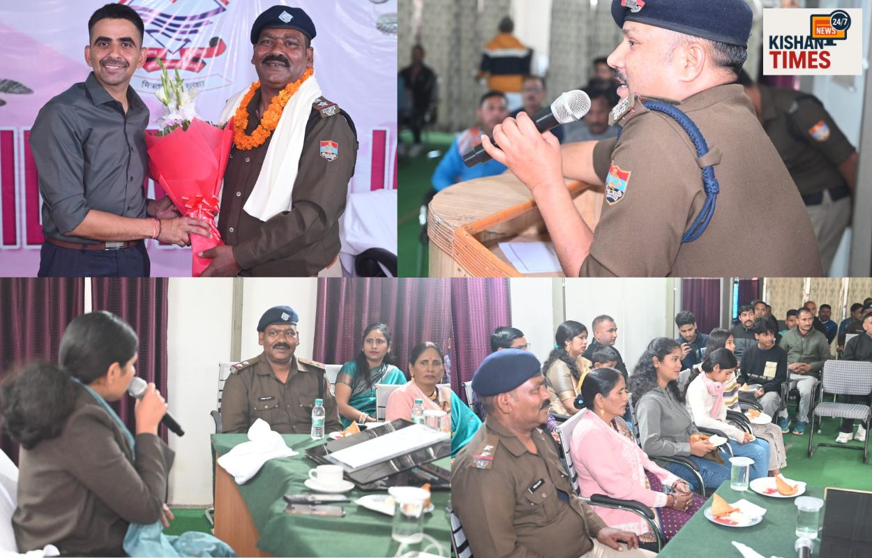 “हरिद्वार पुलिस द्वारा अवैध खनन में शामिल डम्पर और ट्रैक्टरों की सीजिंग के दौरान ली गई तस्वीर”