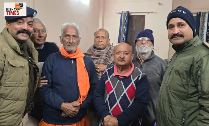 सिडकुल पुलिस वृद्धाश्रम में बुजुर्गों से मुलाकात