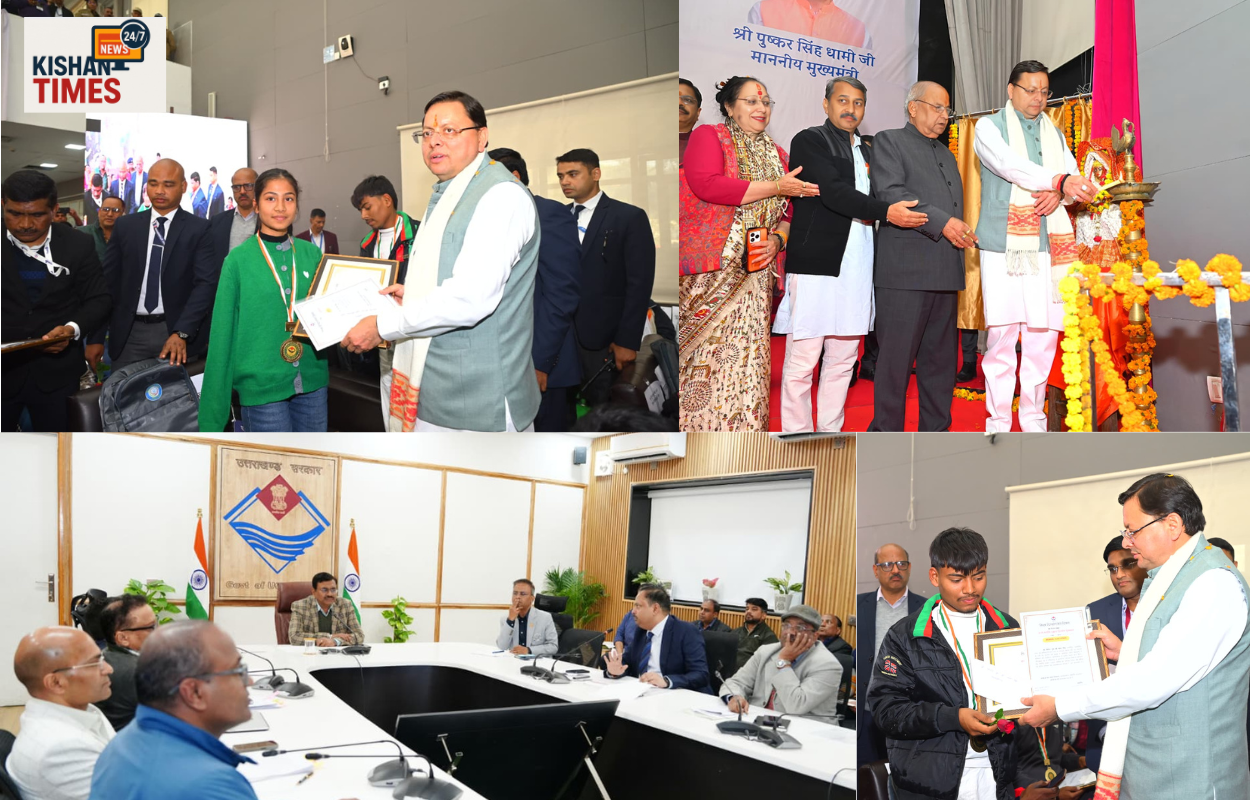 हल्द्वानी में विश्व दिव्यांग दिवस पर सीएम धामी द्वारा सम्मान समारोह