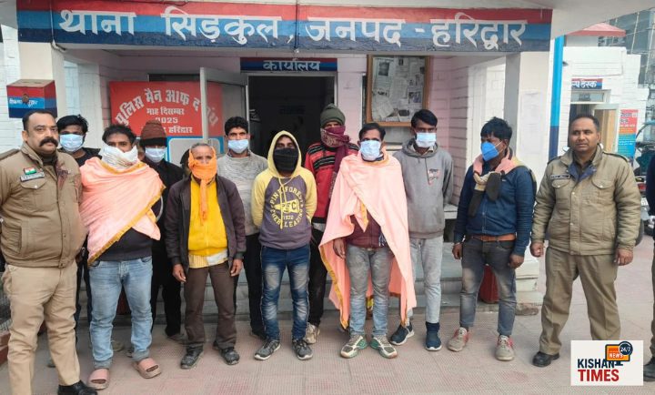 हरिद्वार पुलिस द्वारा ऑपरेशन कालनेमी के तहत फर्जी बाबाओं की गिरफ्तारी