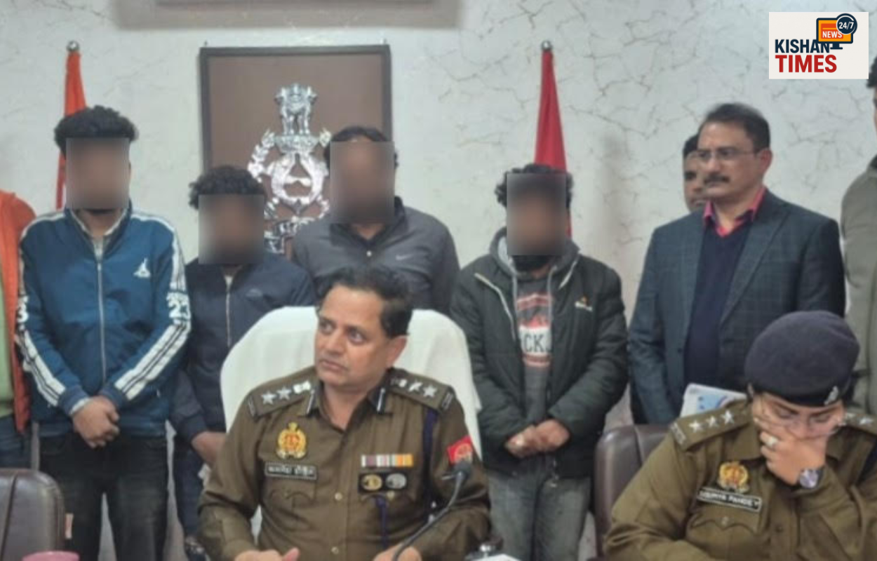लखनऊ साइबर क्राइम पुलिस द्वारा डिजिटल अरेस्ट ठगी गिरोह की गिरफ्तारी