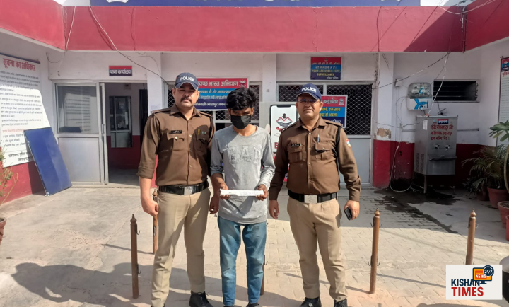 ज्वालापुर पुलिस ने अवैध चाकू के साथ युवक को किया गिरफ्तार