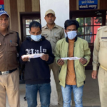 ज्वालापुर में रात में चेकिंग के दौरान दो संदिग्ध चाकू सहित गिरफ्तार