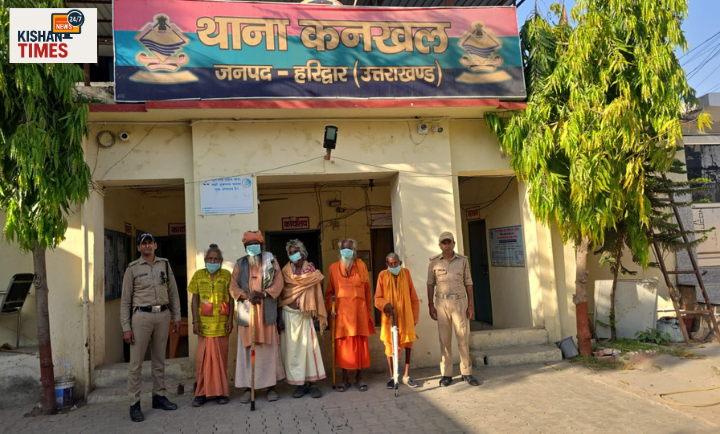 हरिद्वार कनखल में 5 ढोंगी बाबा गिरफ्तार, ऑपरेशन प्रहार में पुलिस की कार्रवाई