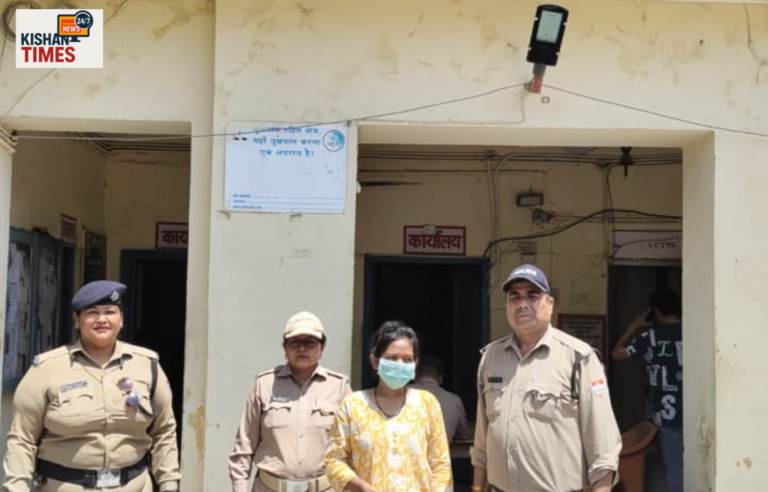 कनखल पुलिस द्वारा महिला तस्कर गिरफ्तार