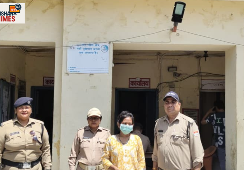 कनखल पुलिस द्वारा महिला तस्कर गिरफ्तार