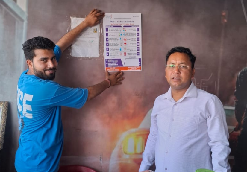 हरिद्वार में खाद्य सुरक्षा विभाग द्वारा होटल ढाबों पर छापेमारी और खाद्य पदार्थों की जांच